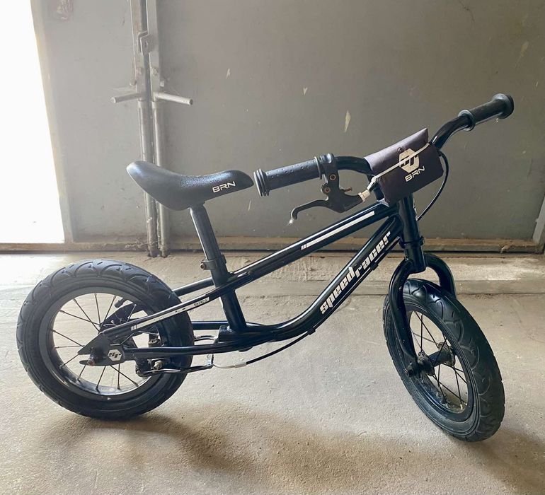 Біговел - велобіг Sigma Speed Racer 12" (BRN) B-2 Air чорний