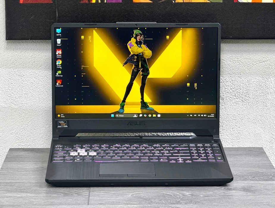 Ноутбук Asus TUF / Ryzen 5 4600H + GeForce GTX 1650Ti / Гарантія півроку