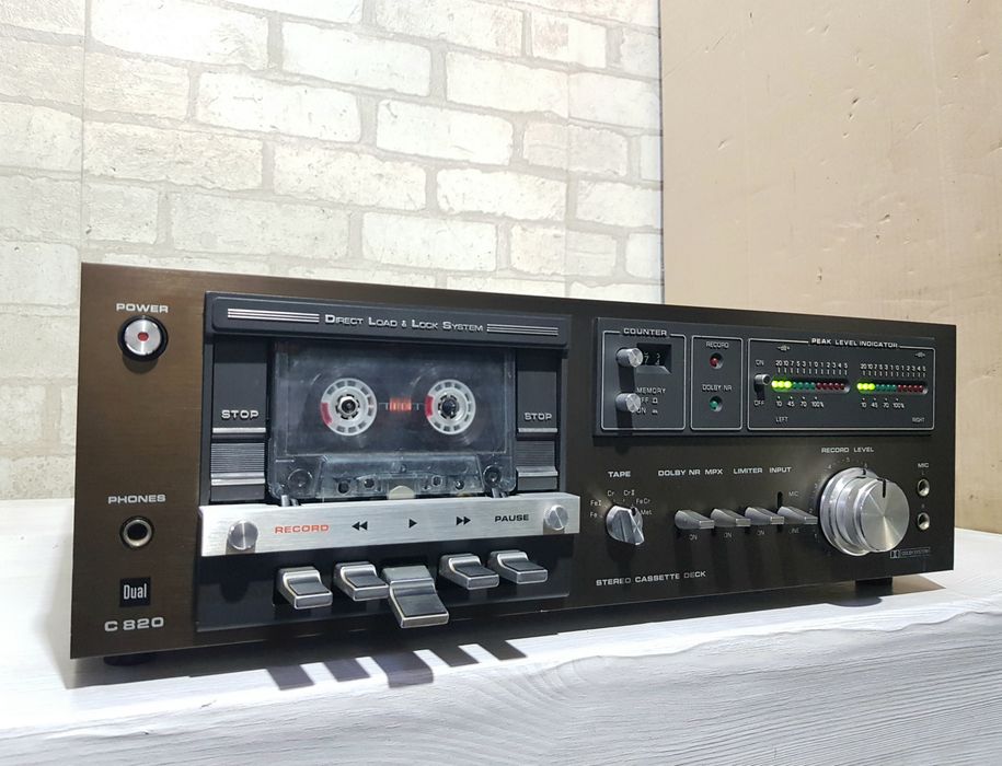 Стерео касетна дека/касетная Dual C 820  б/у з Німеччини