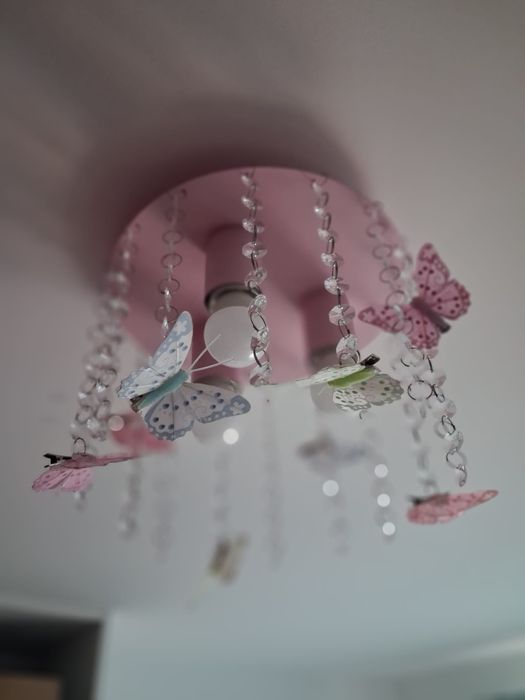 Lampa sufitowa dla księżniczki