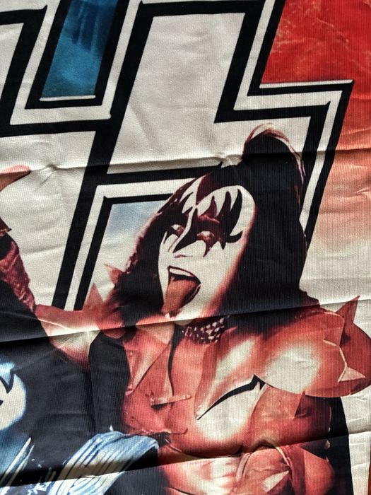 KISS Банер тканевий флаг 3-D постер