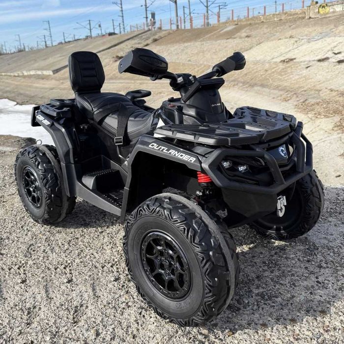 QUAD ATV BOMBARDIER 24V 800W 4x4 Elektryczny Auto Akumulator 2 DZIECI