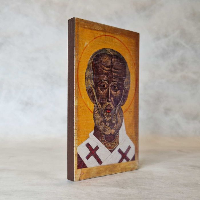 "Święty Mikołaj" – Biskup cudotwórca  Jerzego Nowosielskiego sacrum