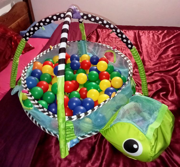 2 w 1 Mata edukacyjna - suchy basen z piłeczkami  Wrocław