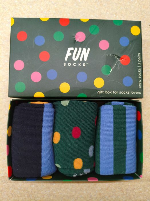 Подарунковий набір шкарпеток Happy Socks, SOXO LOVE, FUN Socks р.36-46