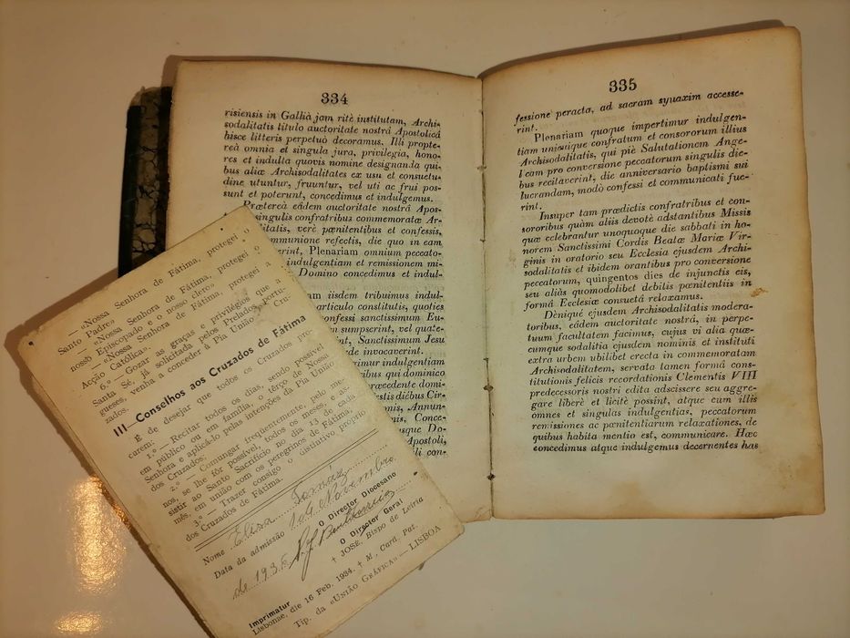 Manual de Instruções e de Orações 1843
