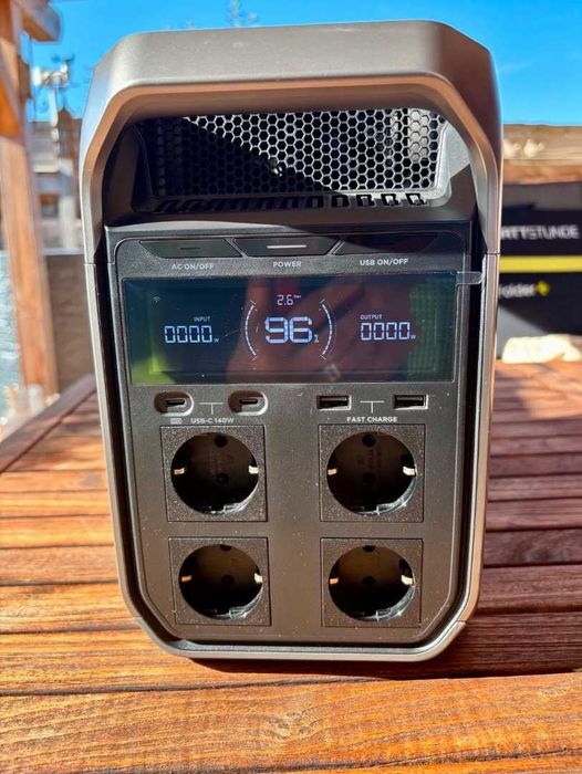 EcoFlow DELTA 3 Plus + Painel Solar – Como Novo com Garantia