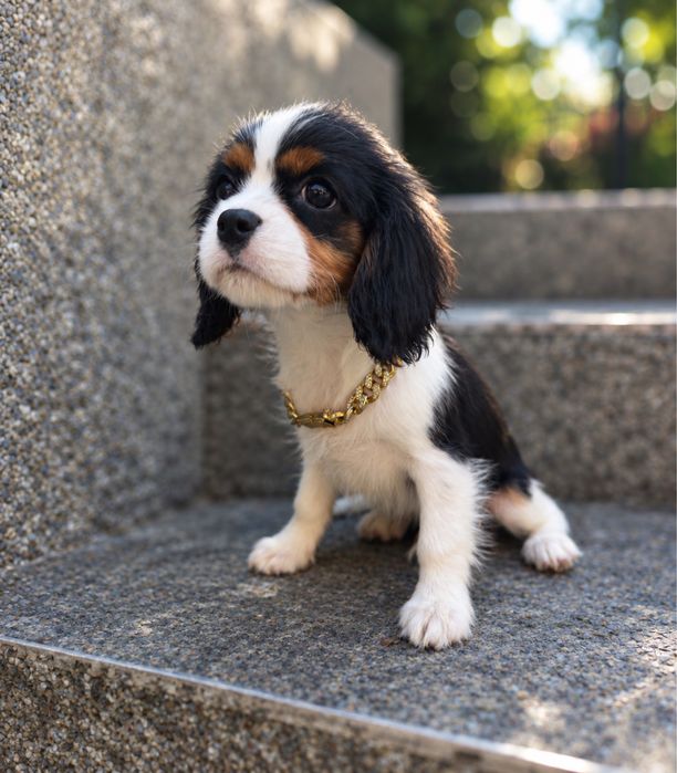 „DOLLAR” piesek Cavalier King charles spaniel Tricolor