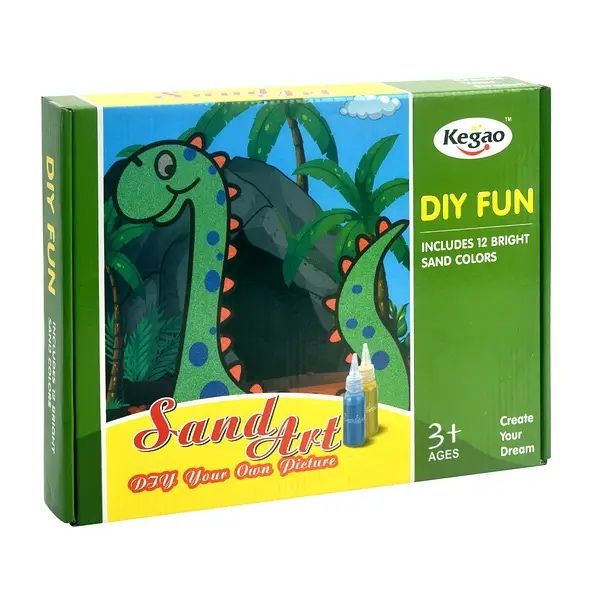 Kegao творчий набір малювання піском Хлопчачі сцени