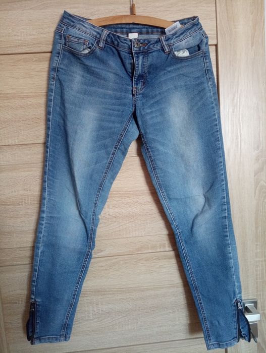 Dżinsy do kostek bawełna M