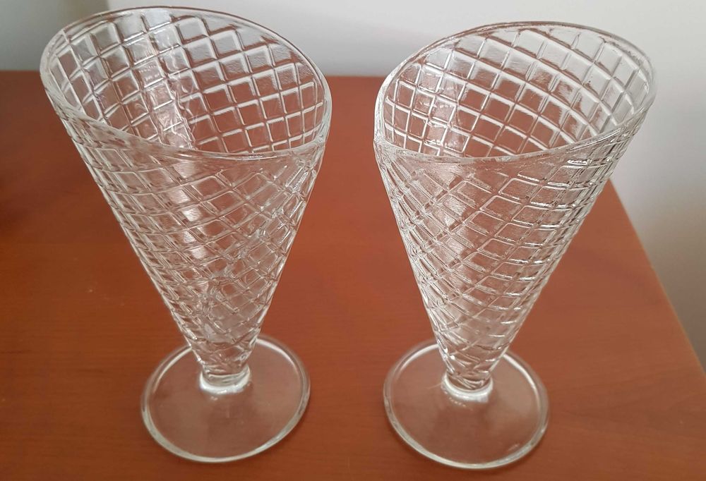 Taças de gelado / sobremesa 2 unidades