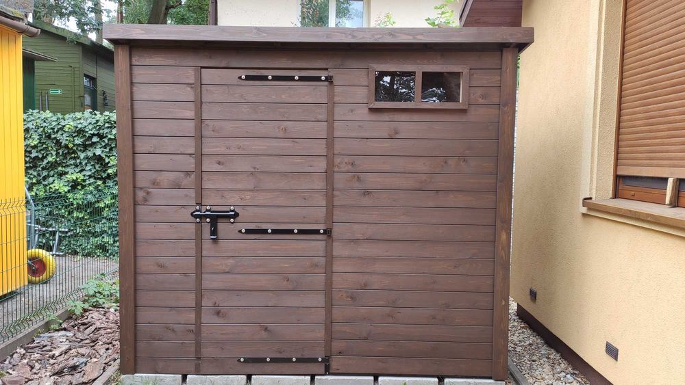 Domek narzędziowy schowek szafa ogrodowa