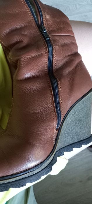 ITALY DESIGN-Кожаные сапоги!