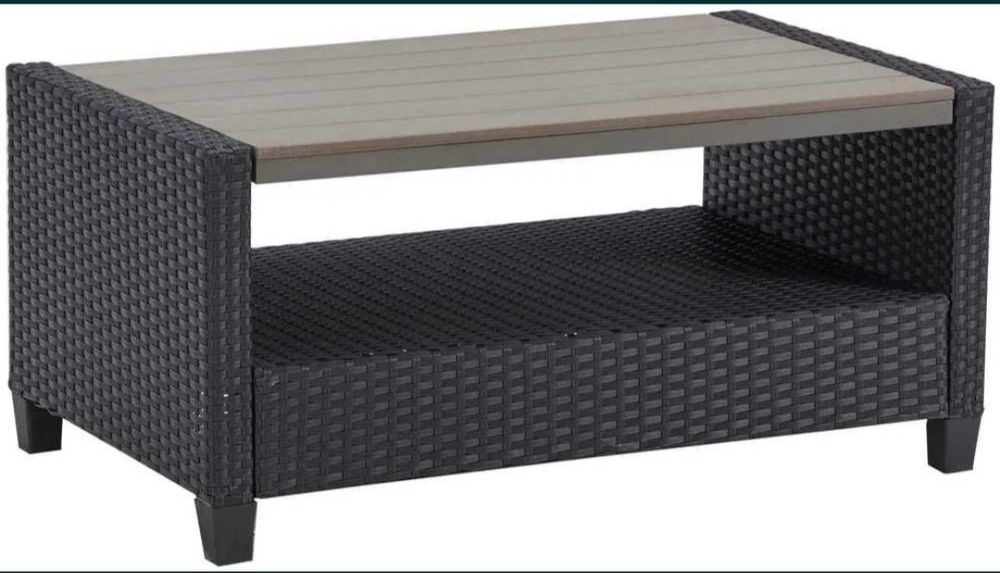 Meble ogrodowe ST. TROPEZ sofa +2 fotele + ława KONIFERA