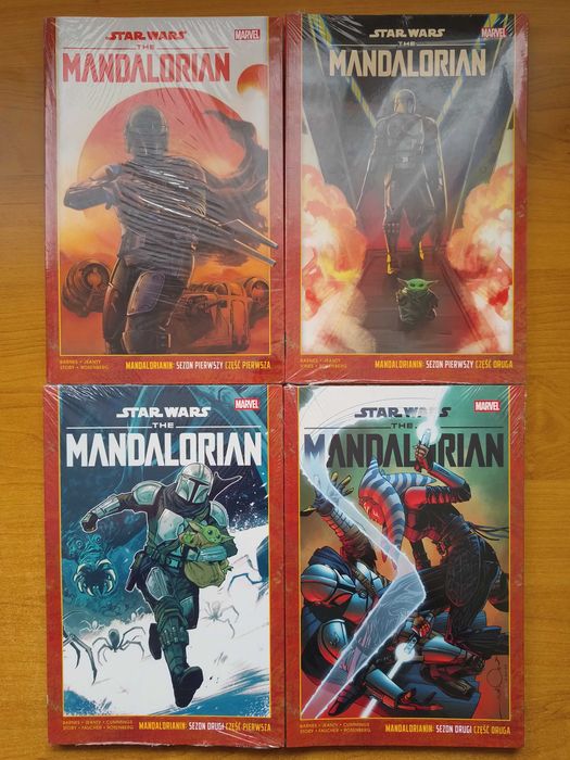 Star Wars Madalorianin Sezon Pierwszy Sezon Drugi komiks nowe w folii