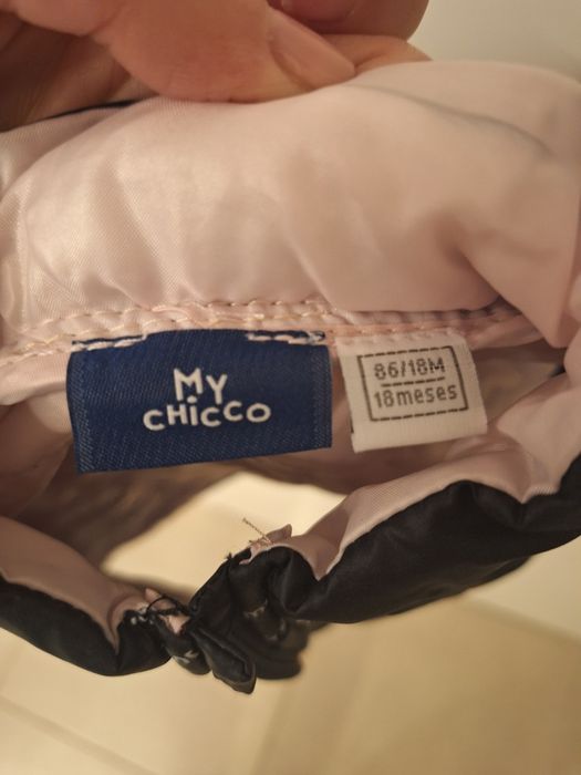 Colete Chicco 18m acolchoado e impermeavel