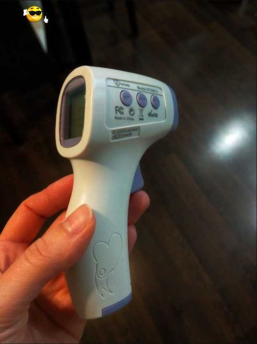 Termometr bezdotykowy medyczny LCD na podczerwień dla dzieci