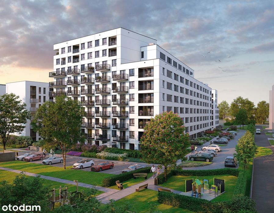 2-pokojowe mieszkanie 42m2 + loggia Bez Prowizji