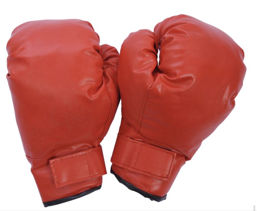 Saco de boxe e luvas - criança