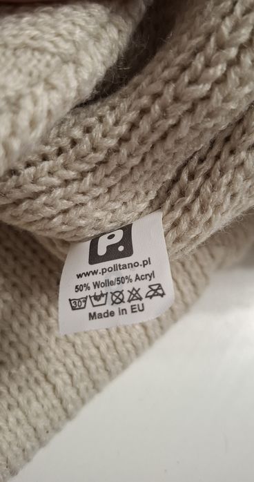 Wełniana Czapka dziecieca Politano