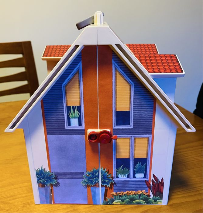 Maleta casa bonecas playmobil