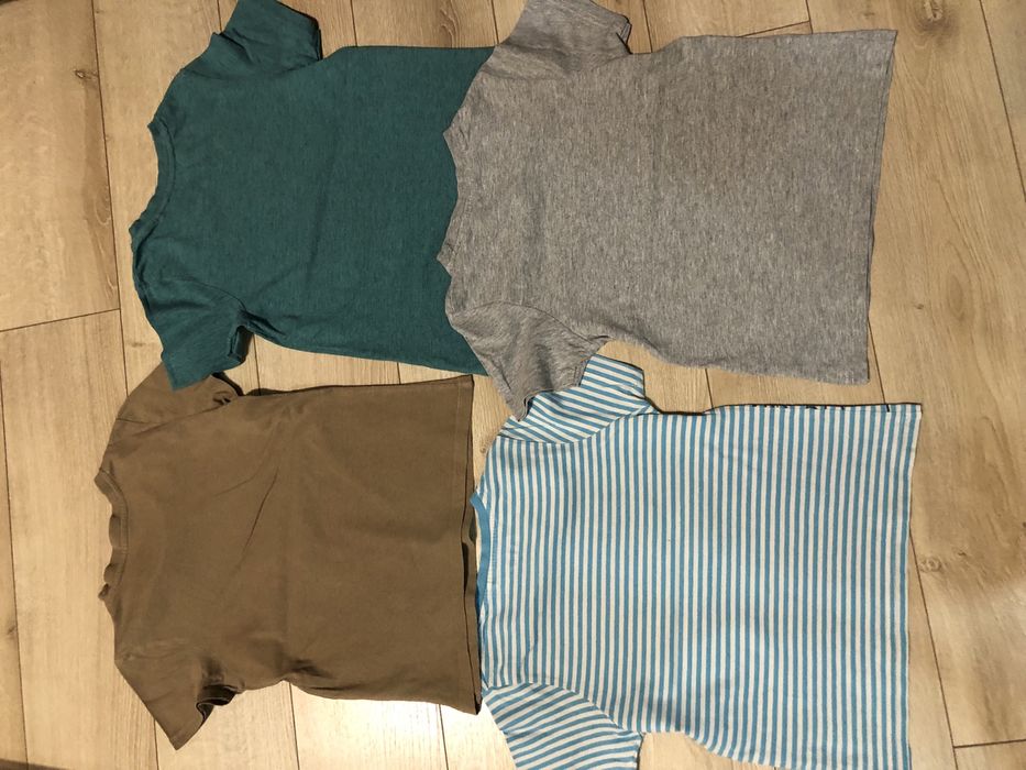 T-shity chłopięce r.110/116 4 sztuki