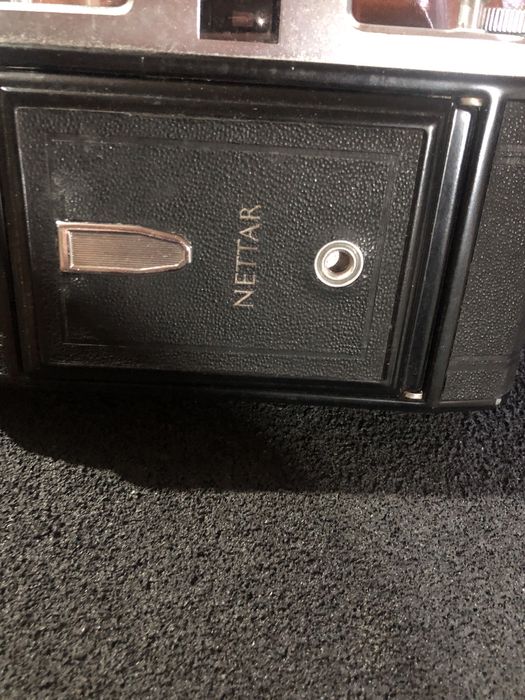 Maquina fotografica antiga a rolo