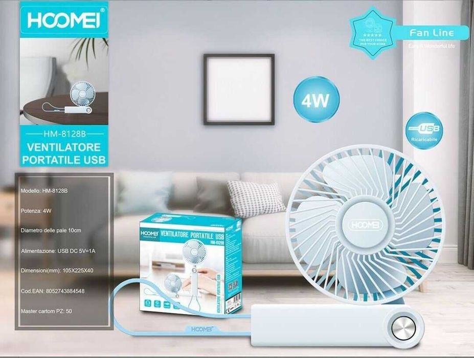 Ventoinha Portátil USB