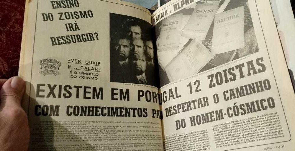 Revistas Alpha - Ciência, Magia, Insólito 3 Unidades