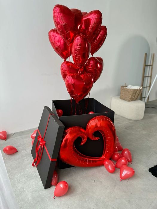 Повітряні кульки до Дня Валентина , 14лютого ,Гелієві кульки,Love