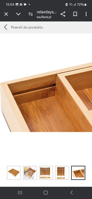 Organizer na sztućce