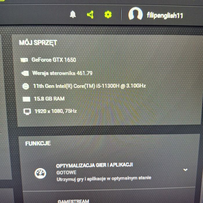 Laptop gaming Acer Nitro 5