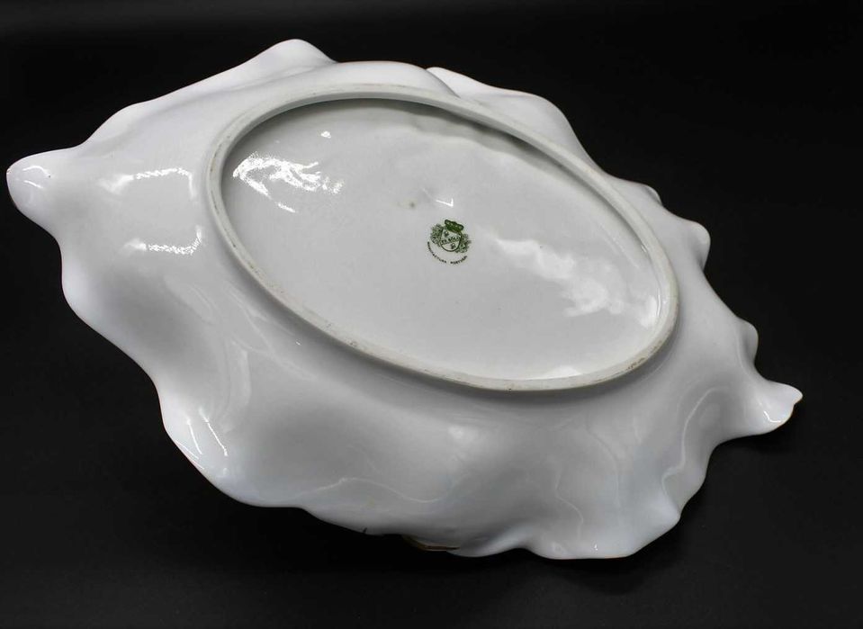 Centro de mesa em Porcelana Portuguesa, marcado