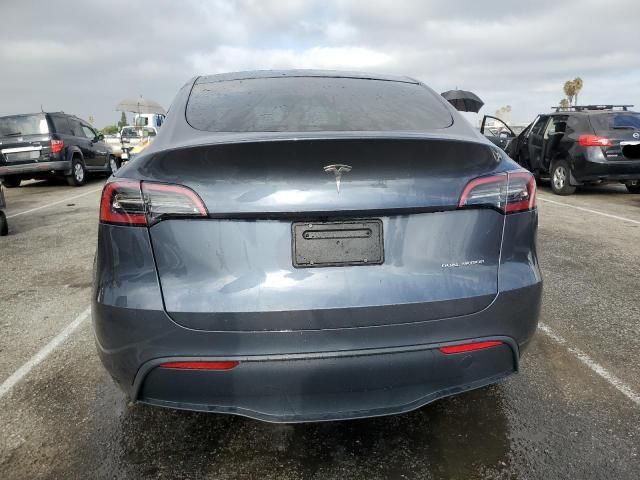 Tesla MY без ДТП