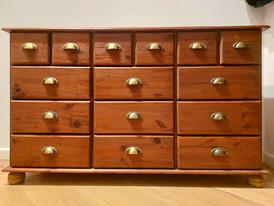 Komoda drewniana 15 szuflad