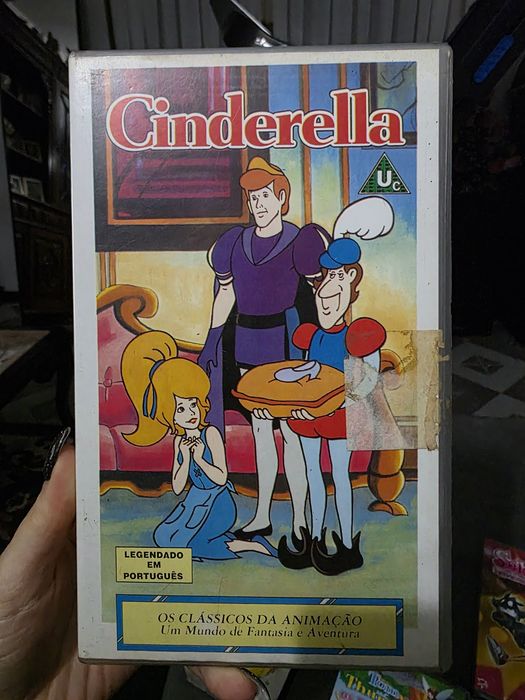 Cassetes vhs desenhos animados