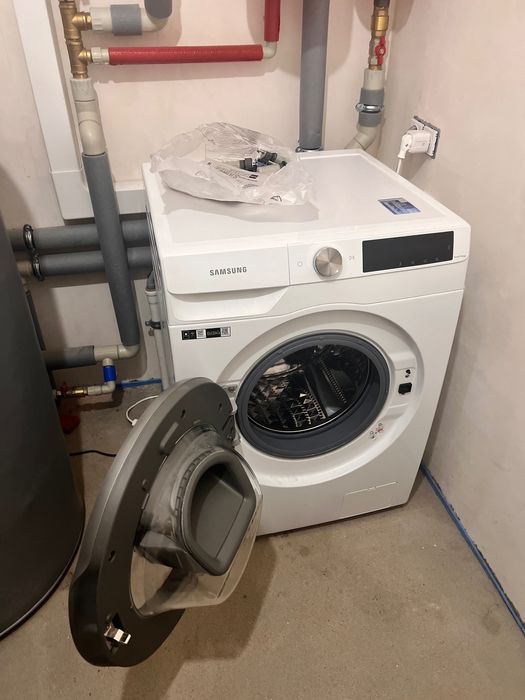 Samsung AGD na sprzedaż, lodówka, mikrofalówka, pralka, jak nowe