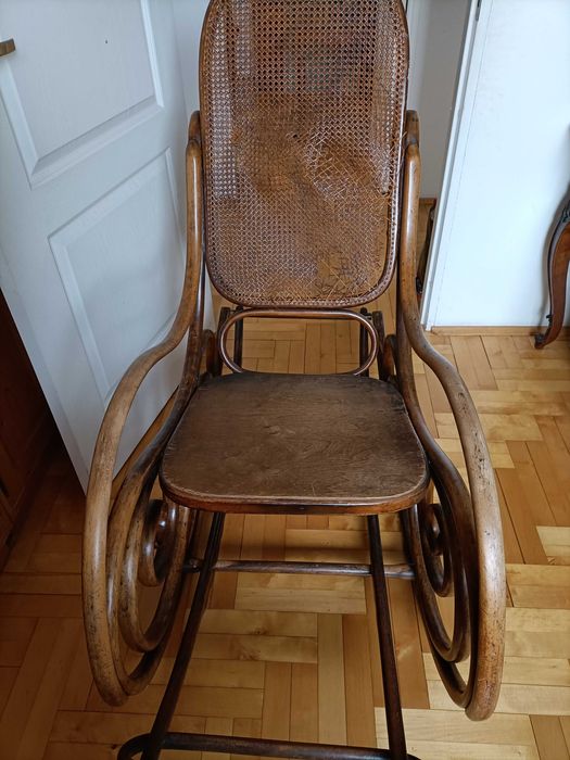 Fotel bujany gięty Thonet