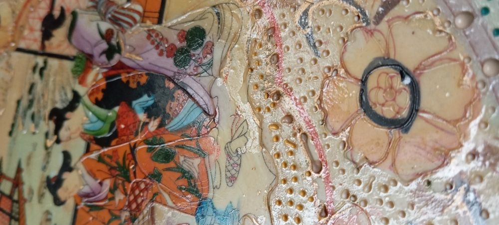 Prato de porcelana Chinês.