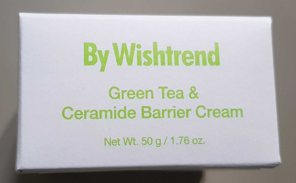 By Wishtrend, Krem barierowy do twarzy z zieloną herbatą i ceramidami,PROMOCJA!