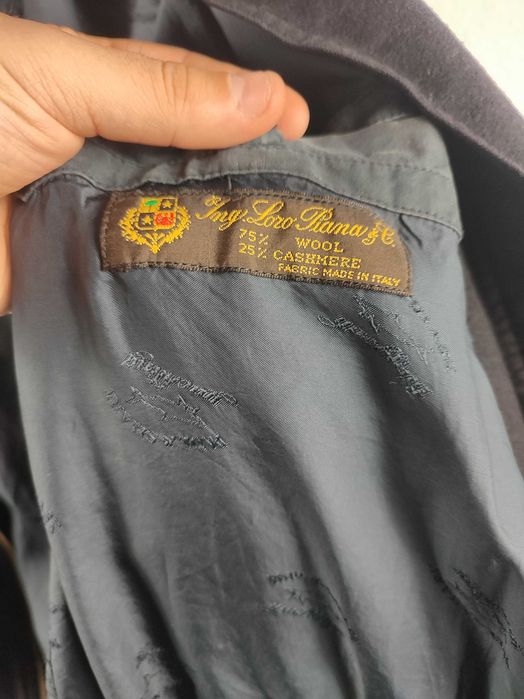 Loro Piana x Paul & Shark wool cashmere bomber jacket rozmiar L