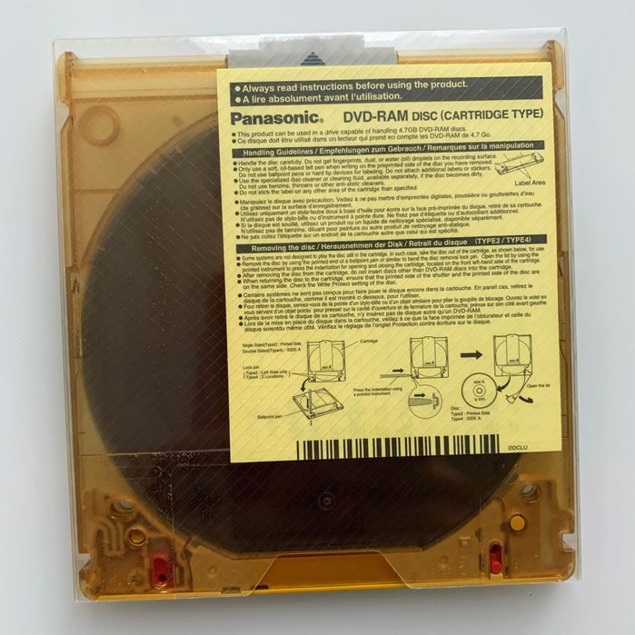 диск DVD-RAM Cartridge 9,4GB Type 4