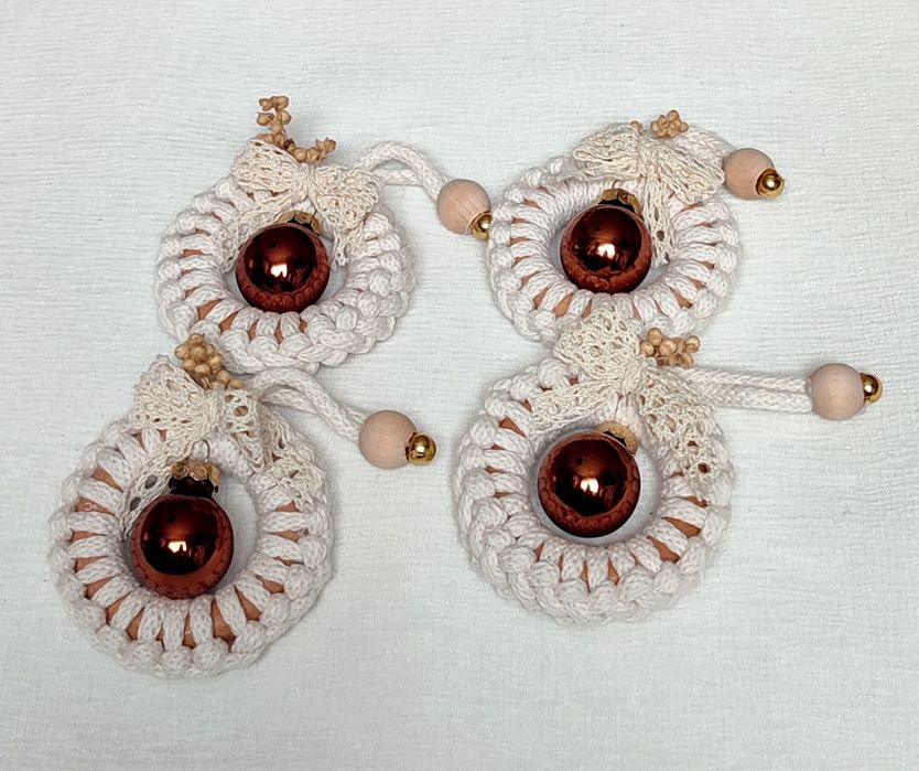 Unikatowe ozdoby świąteczne – handmade, sznurek, styl boho