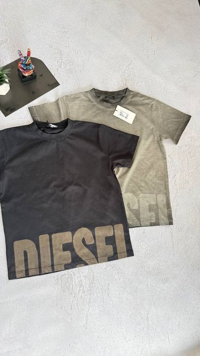Футболка  Diesel  виварена оверсайз  унісекс