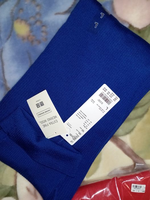 Гольф Uniqlo L Merino Ribbed Turtleneck Jumper