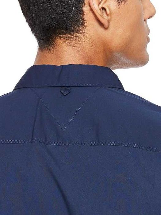 Męska Koszula TOMMY JEANS Original Stretch Slim Bawełna Black Iris M