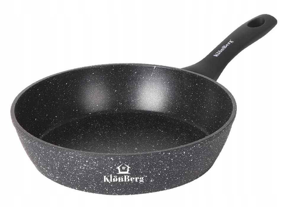 Patelnia tradycyjna KlönBerg 24 cm marmurowa