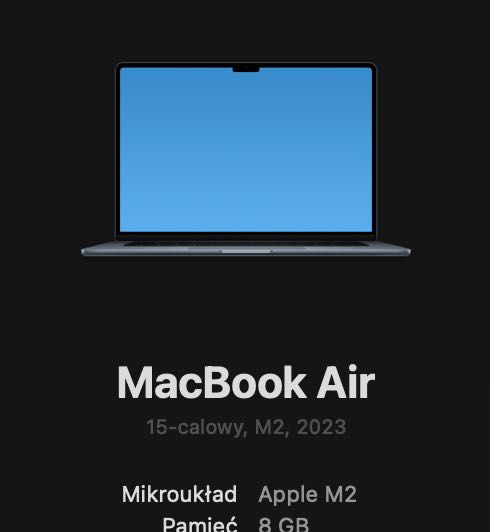 MacBook Air m2 15 8gb 256gb | 99% baterii