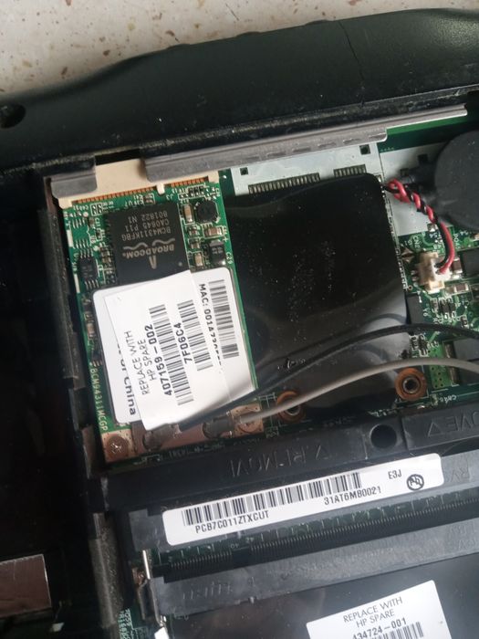 Uszkodzony Komputer laptop hp dv6000