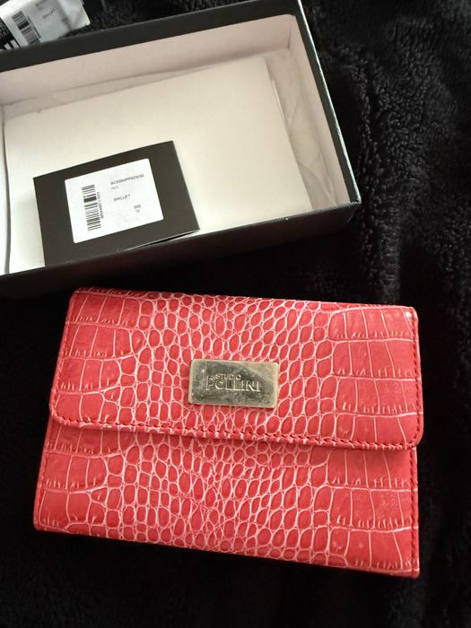 Portfel pollini studio red